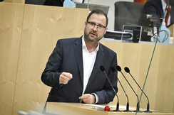 FPÖ-Generalsekretär und -Mediensprecher Christian Hafenecker.