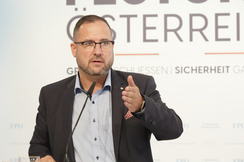 FPÖ-Generalsekretär und Mediensprecher Christian Hafenecker.