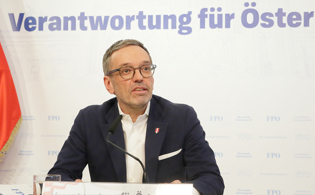 FPÖ-Bundesparteiobmann Herbert Kickl.