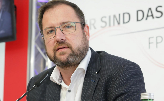 FPÖ-Generalsekretär Christian Hafenecker