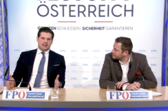 FPÖ-Bautensprecher Philipp Schrangl und Generalsekretär Michael Schnedlitz.