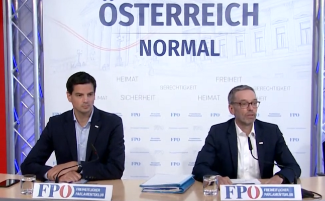 FPÖ-Zehn-Punkte-Programm zu Asylanten-Kriminalität: Bundesparteiobmann Kickl kündigt Dringliche Anfrage an Innenminister Nehammer an.